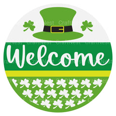 St. Patrick's Day Round Sign SVG Bundle - CraftNest - Digital Crafting and Art