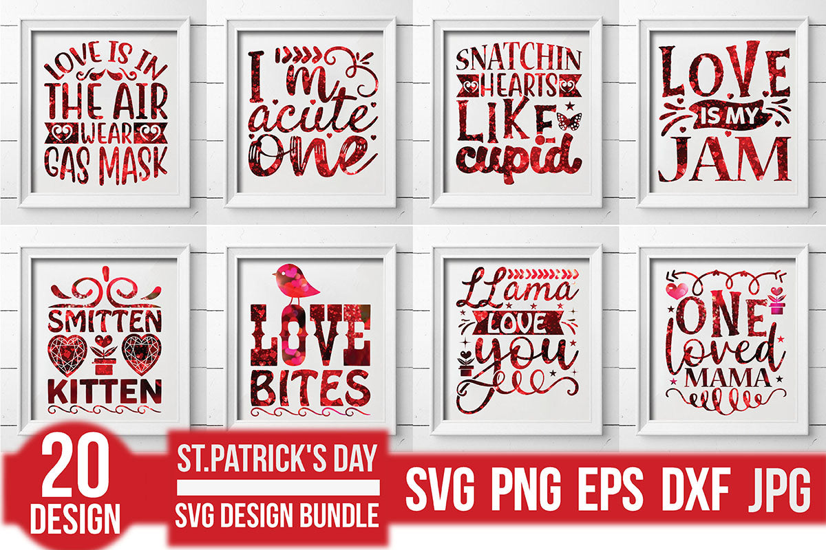 Valentine SVG Bundle 16