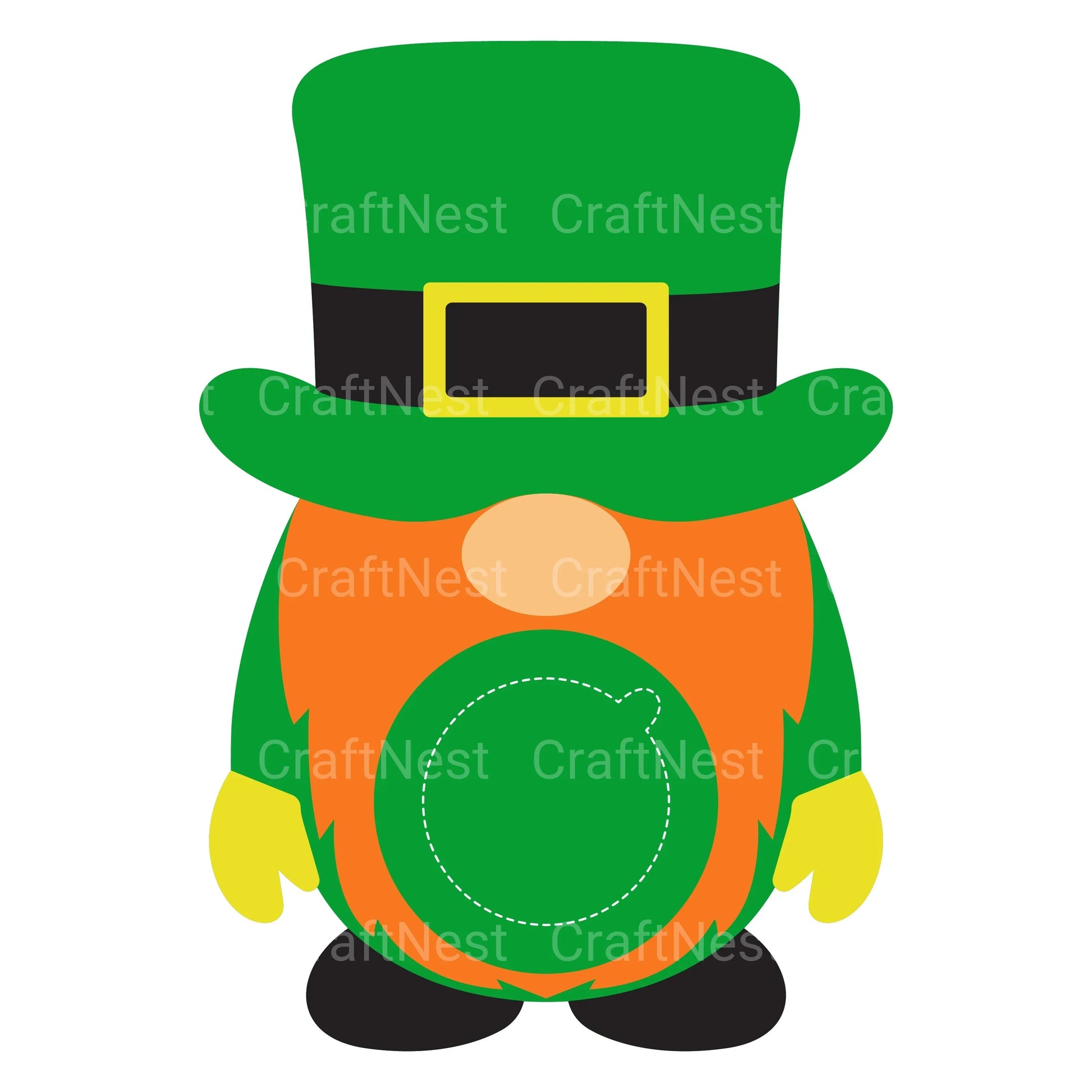 St Patrick's Gnome Candy Dome SVG Bundle - CraftNest - Digital Crafting and Art