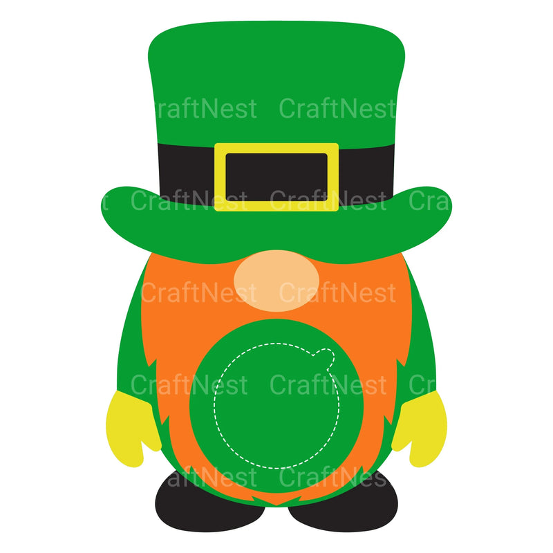 St Patrick's Gnome Candy Dome SVG Bundle - CraftNest - Digital Crafting and Art