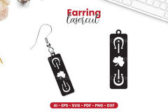 St Patrick's Day Earring Lasercut SVG Bundle - CraftNest - Digital Crafting and Art