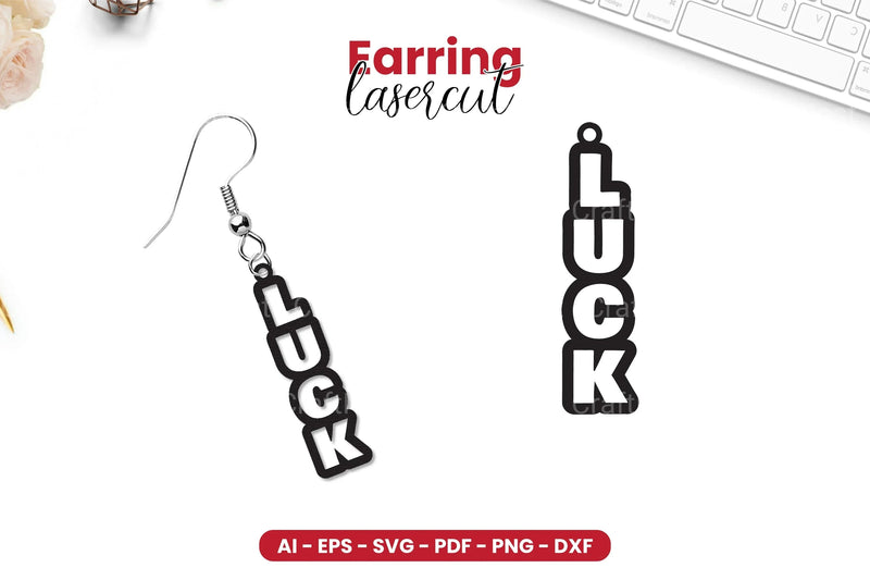 St Patrick's Day Earring Lasercut SVG Bundle - CraftNest - Digital Crafting and Art
