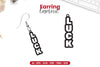 St Patrick's Day Earring Lasercut SVG Bundle