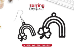 St Patrick's Day Earring Lasercut SVG Bundle - CraftNest - Digital Crafting and Art
