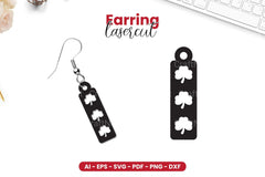 St Patrick's Day Earring Lasercut SVG Bundle - CraftNest - Digital Crafting and Art