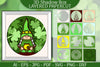 St Patrick's Day Gnome 3D Shadowbox Papercut SVG Bundle