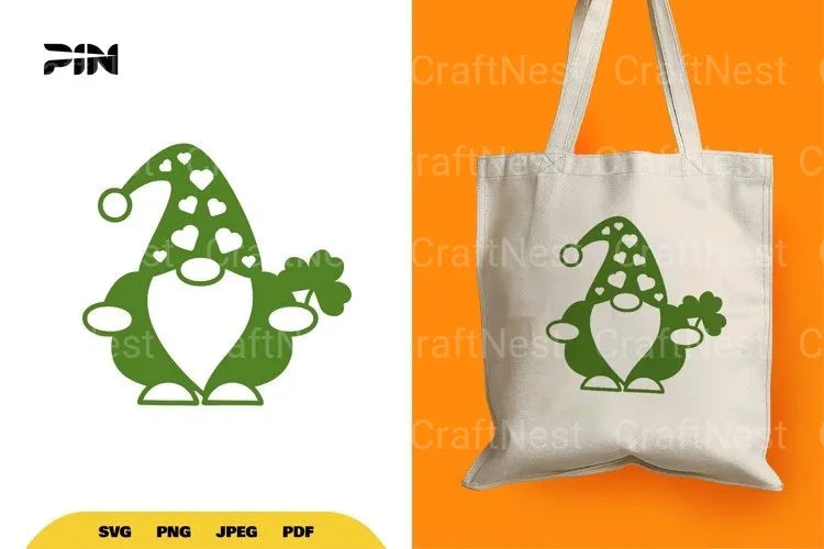 St Patrick's Day Gnome SVG Bundle - CraftNest - Digital Crafting and Art