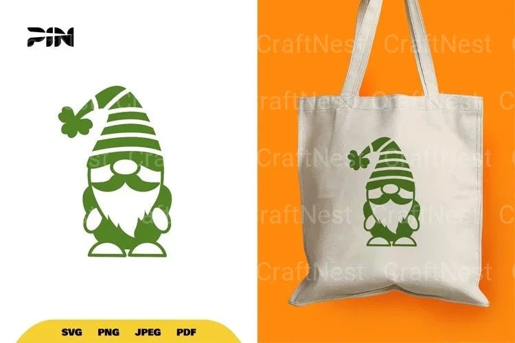 St Patrick Gnome SVG Bundle - CraftNest - Digital Crafting and Art