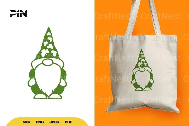 St Patrick's Day Gnome SVG Bundle - CraftNest - Digital Crafting and Art