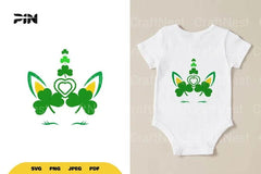 St Patrick's Day Unicorn SVG Bundle - CraftNest - Digital Crafting and Art