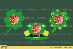 St. Patrick's Candy Holder SVG Bundle - CraftNest - Digital Crafting and Art