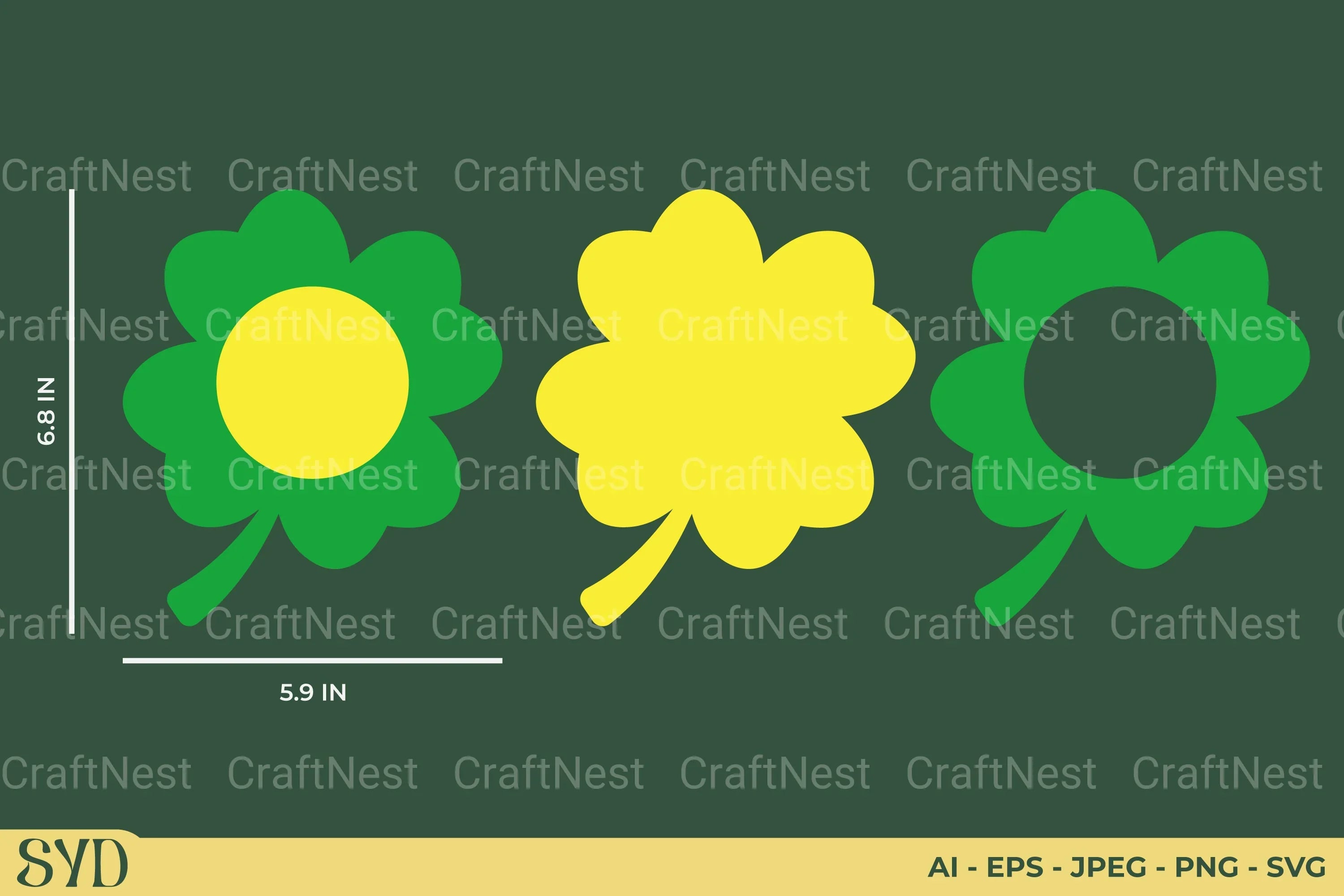 St. Patrick's Candy Holder SVG Bundle - CraftNest - Digital Crafting and Art