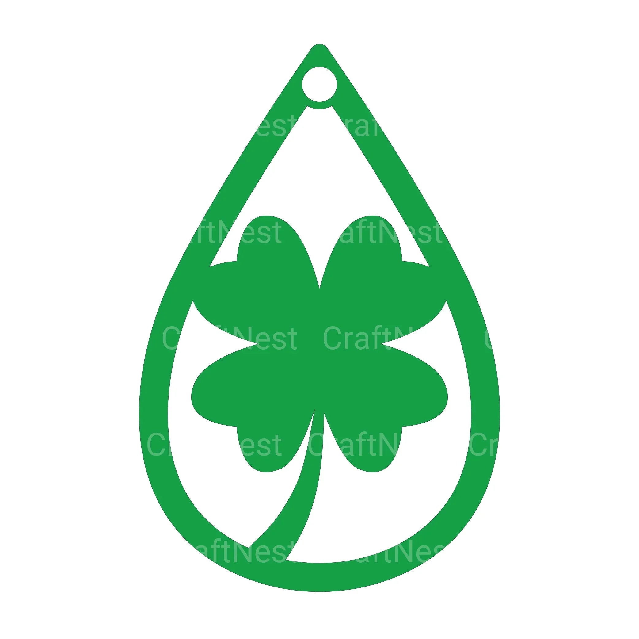 St Patrick's Earrings Laser Cut SVG Bundle - CraftNest - Digital Crafting and Art