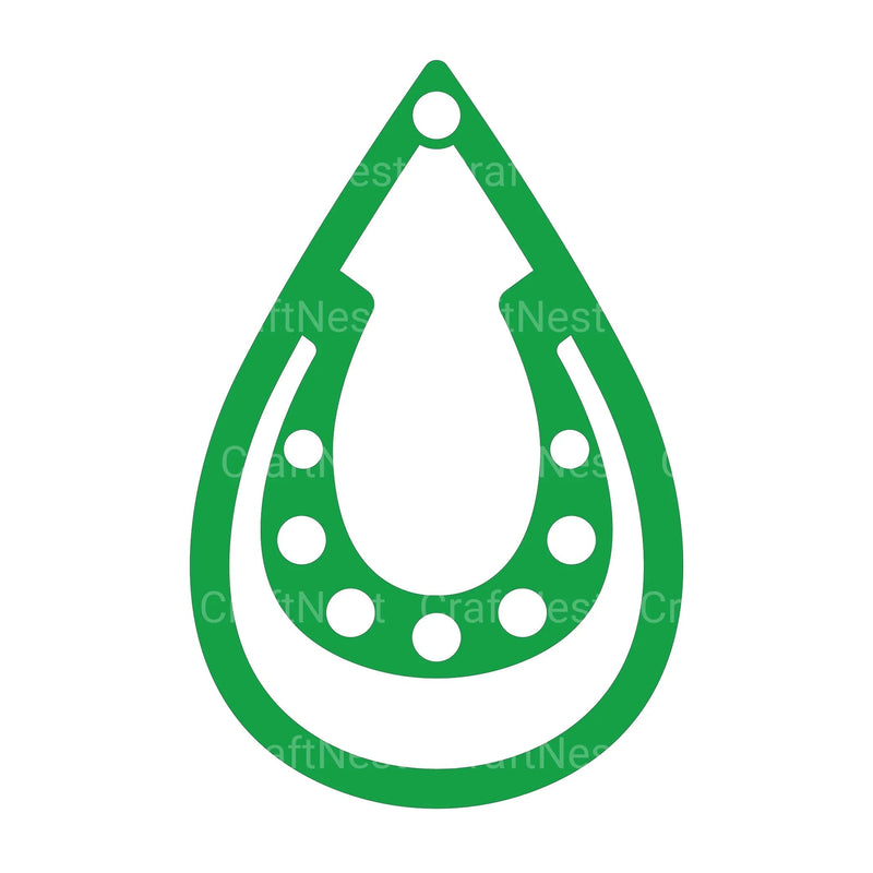 St Patrick's Earrings Laser Cut SVG Bundle - CraftNest - Digital Crafting and Art