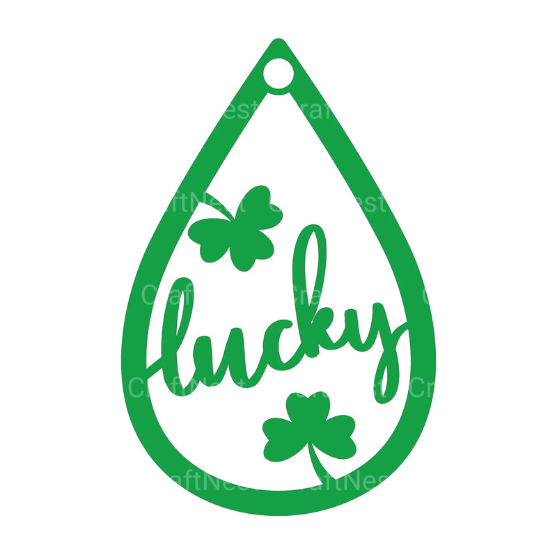 St Patrick's Earrings Laser Cut SVG Bundle - CraftNest - Digital Crafting and Art