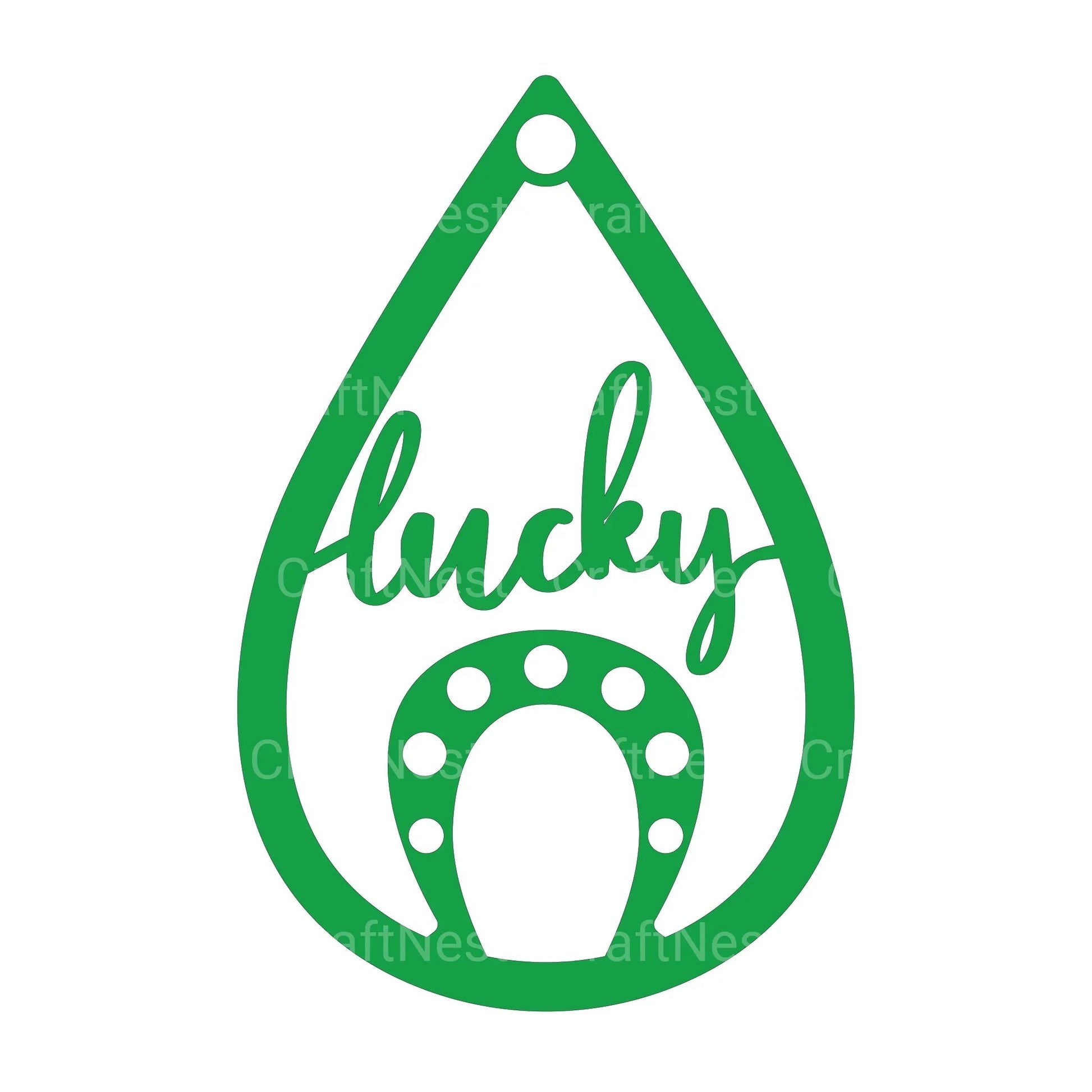 St Patrick's Earrings Laser Cut SVG Bundle - CraftNest - Digital Crafting and Art