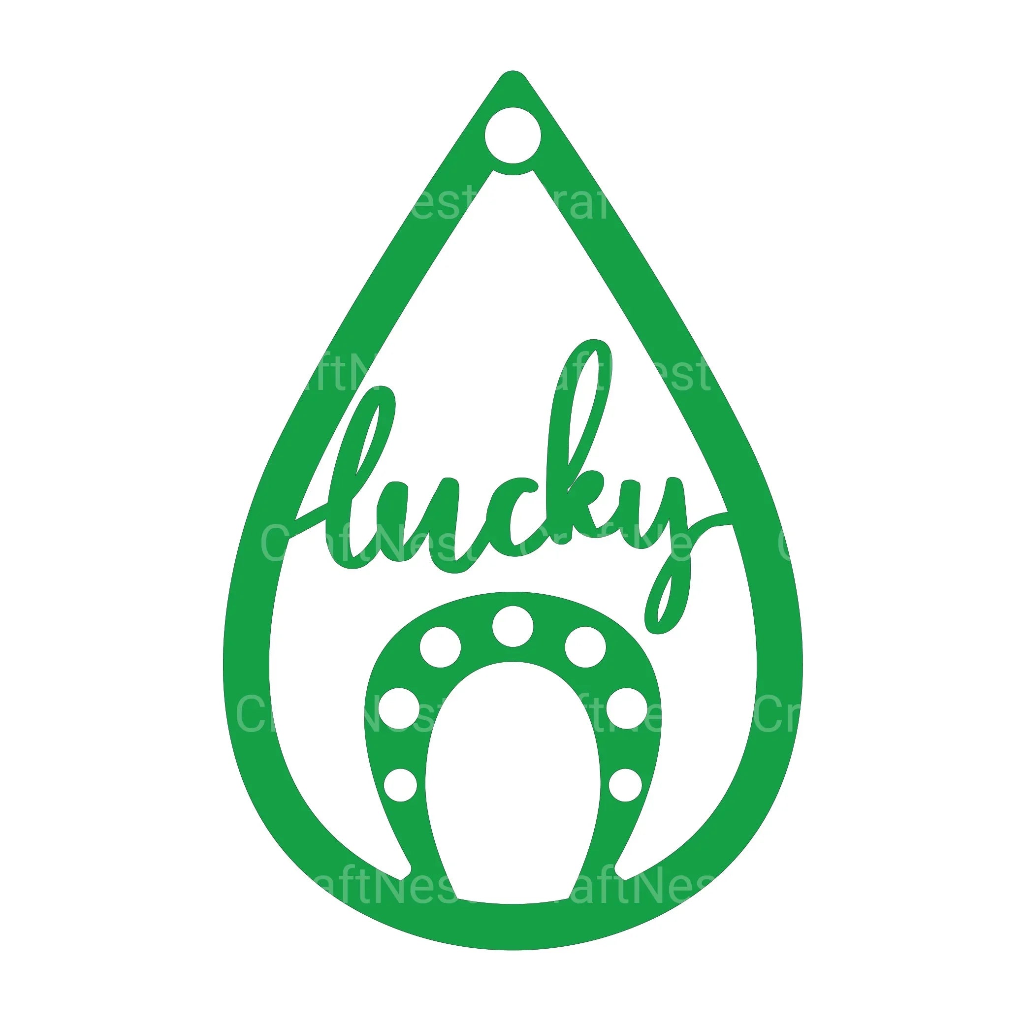 St Patrick's Earrings Laser Cut SVG Bundle - CraftNest - Digital Crafting and Art