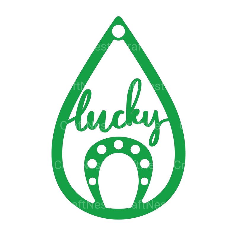 St Patrick's Earrings Laser Cut SVG Bundle - CraftNest - Digital Crafting and Art
