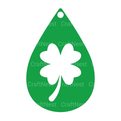 St Patrick's Earrings Laser Cut SVG Bundle - CraftNest - Digital Crafting and Art
