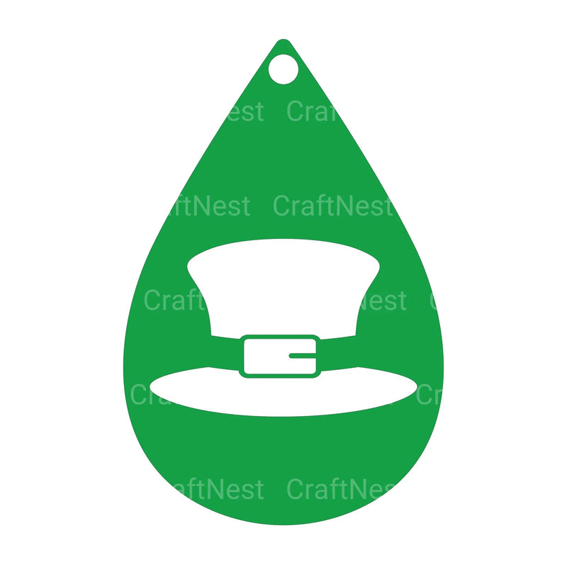St Patrick's Earrings Laser Cut SVG Bundle - CraftNest - Digital Crafting and Art