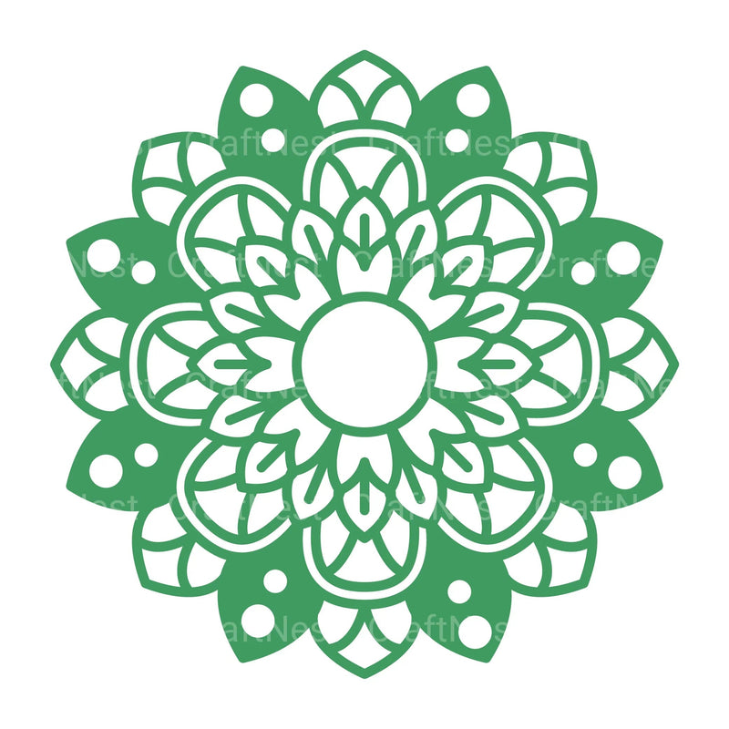 St Patrick's Gnome Mandala Layered Papercut Clipart Bundle - CraftNest - Digital Crafting and Art