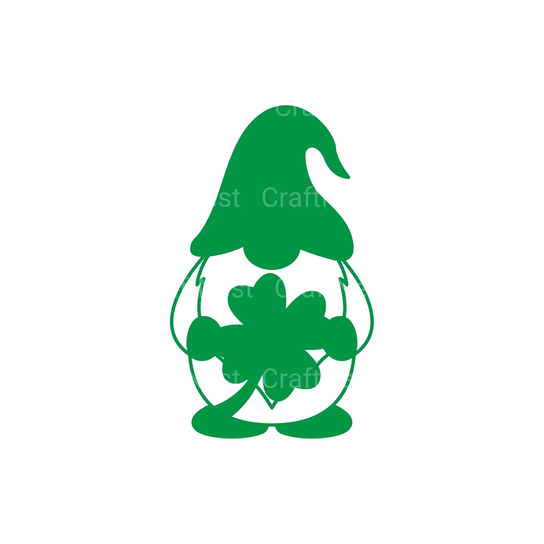 St Patrick's Gnome Mandala Layered Papercut Clipart Bundle - CraftNest - Digital Crafting and Art
