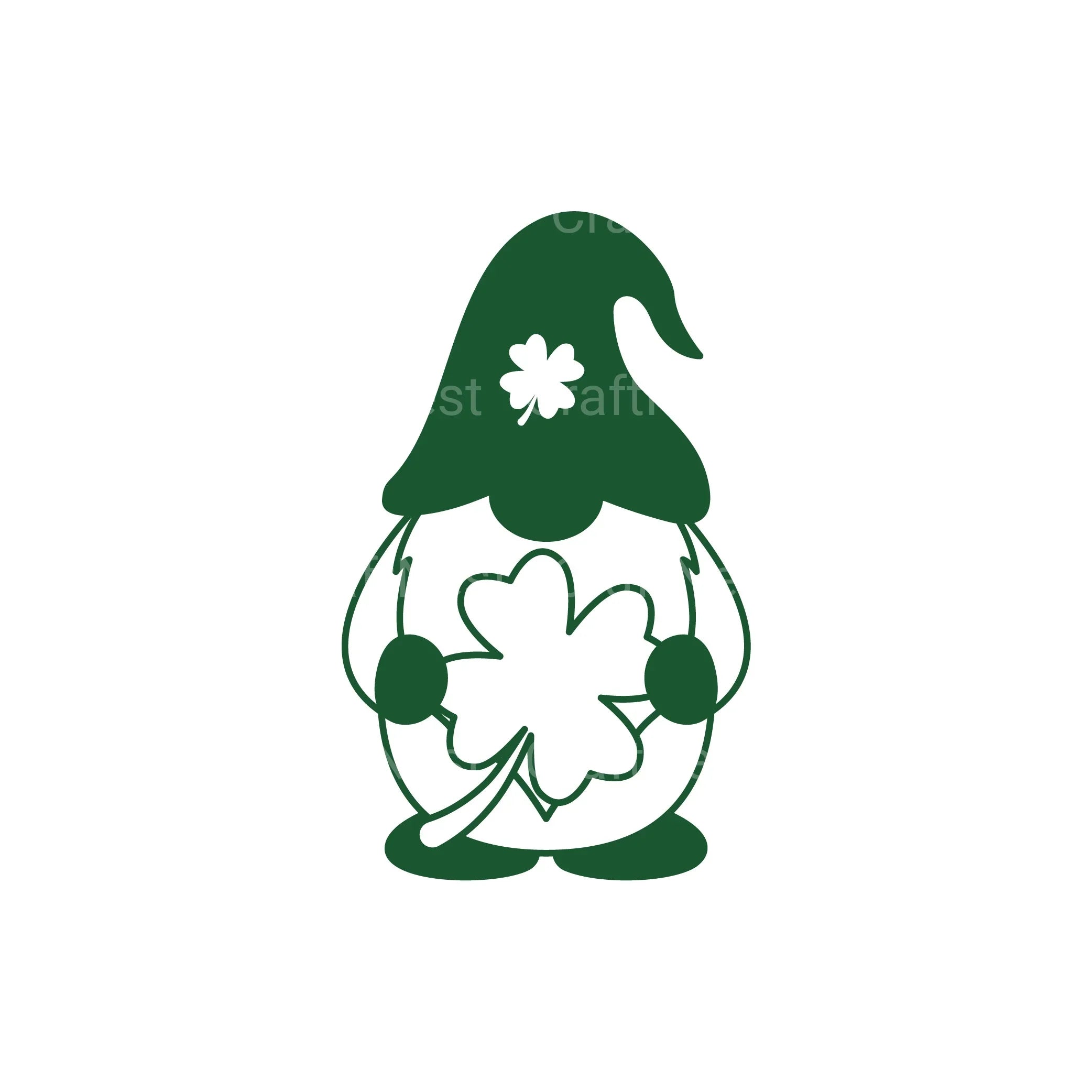 St Patrick's Gnome Mandala Layered Papercut Clipart Bundle - CraftNest - Digital Crafting and Art