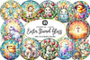Stained Glass Easter Clipart Bundle