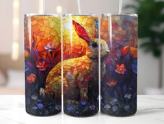 Stained Glass Easter 2 Tumbler Wrap - CraftNest