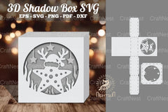 Starfish Papercut Shadow Box Design - CraftNest - Digital Crafting and Art