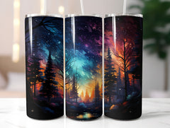 Starry Fall Nights Tumbler Wrap - CraftNest