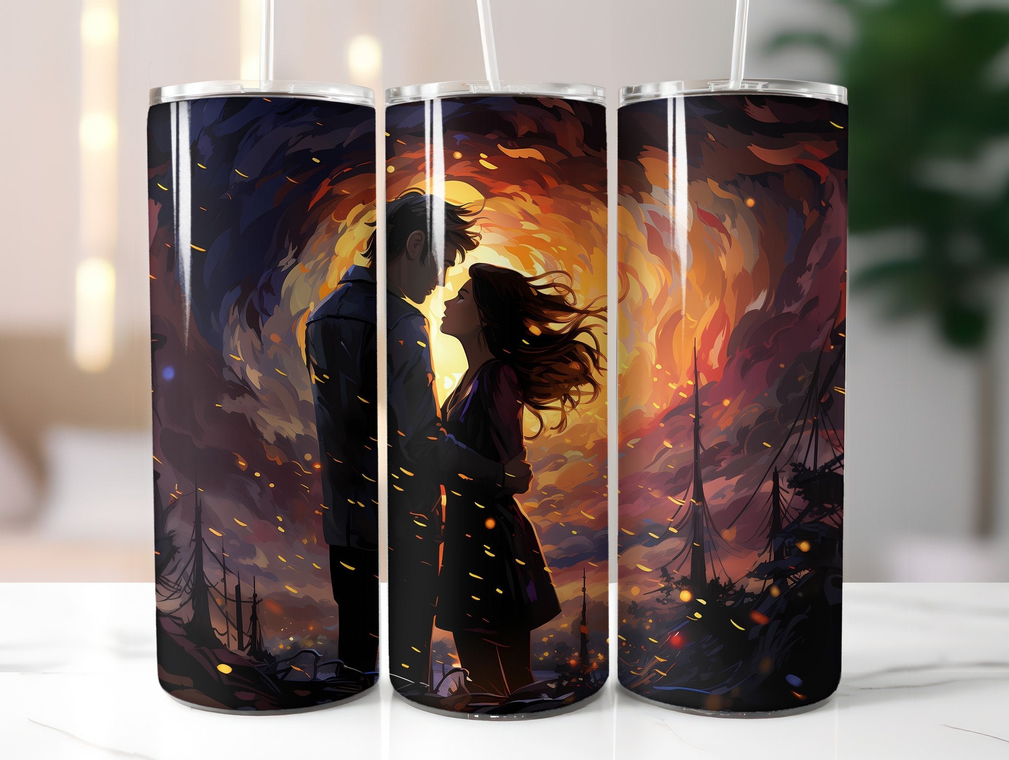 Starry Fall Nights Tumbler Wrap - CraftNest