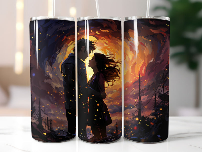 Starry Fall Nights Tumbler Wrap - CraftNest