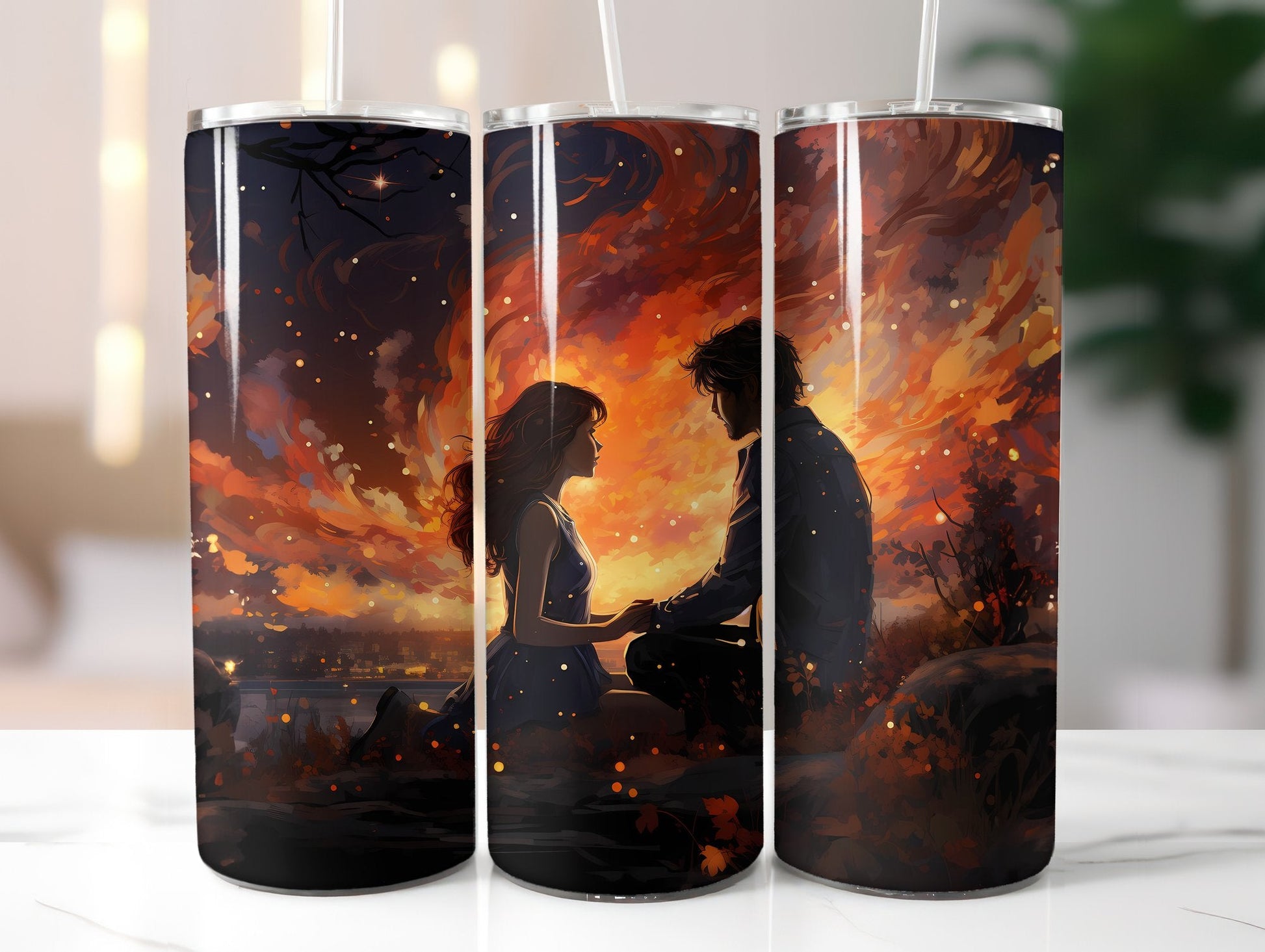 Starry Fall Nights Tumbler Wrap - CraftNest