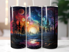 Starry Fall Nights Tumbler Wrap - CraftNest