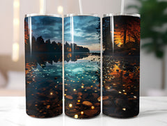 Starry Fall Nights Tumbler Wrap - CraftNest