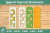3D Papercut Star Bookmarks Clipart Bundle