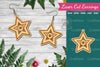 Stars Laser Cut Earrings SVG Bundle