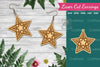 Stars Laser Cut Earrings SVG Bundle