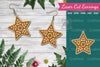 Stars Laser Cut Earrings SVG Design Bundle