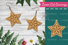 Stars Laser Cut Earrings Design Bundle