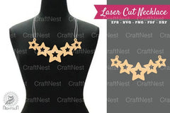 Laser Cut Necklace Design SVG Bundle - CraftNest - Digital Crafting and Art