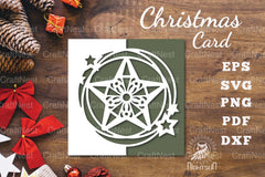 Stars Papercut Card SVG Bundle - CraftNest - Digital Crafting and Art