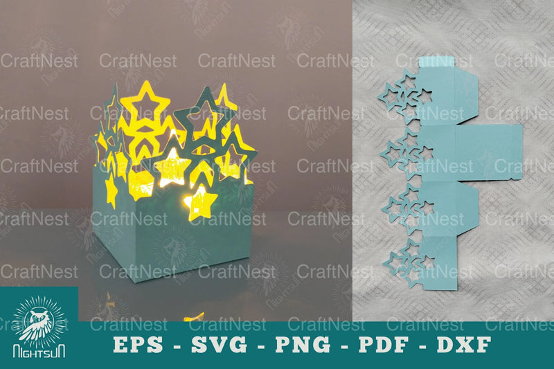Papercut Lantern SVG Bundle - CraftNest - Digital Crafting and Art