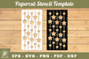 Papercut Stencil Stars Clipart Bundle