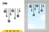 Stars and Moon Window Decal SVG Bundle