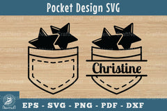 Pocket Design Silhouette Clipart Bundle - CraftNest - Digital Crafting and Art