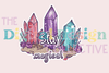 Stay Magical Crystal Design Clipart Bundle