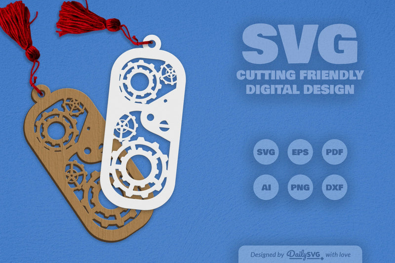 Steampunk Gear SVG Bundle 19 - CraftNest - Digital Crafting and Art