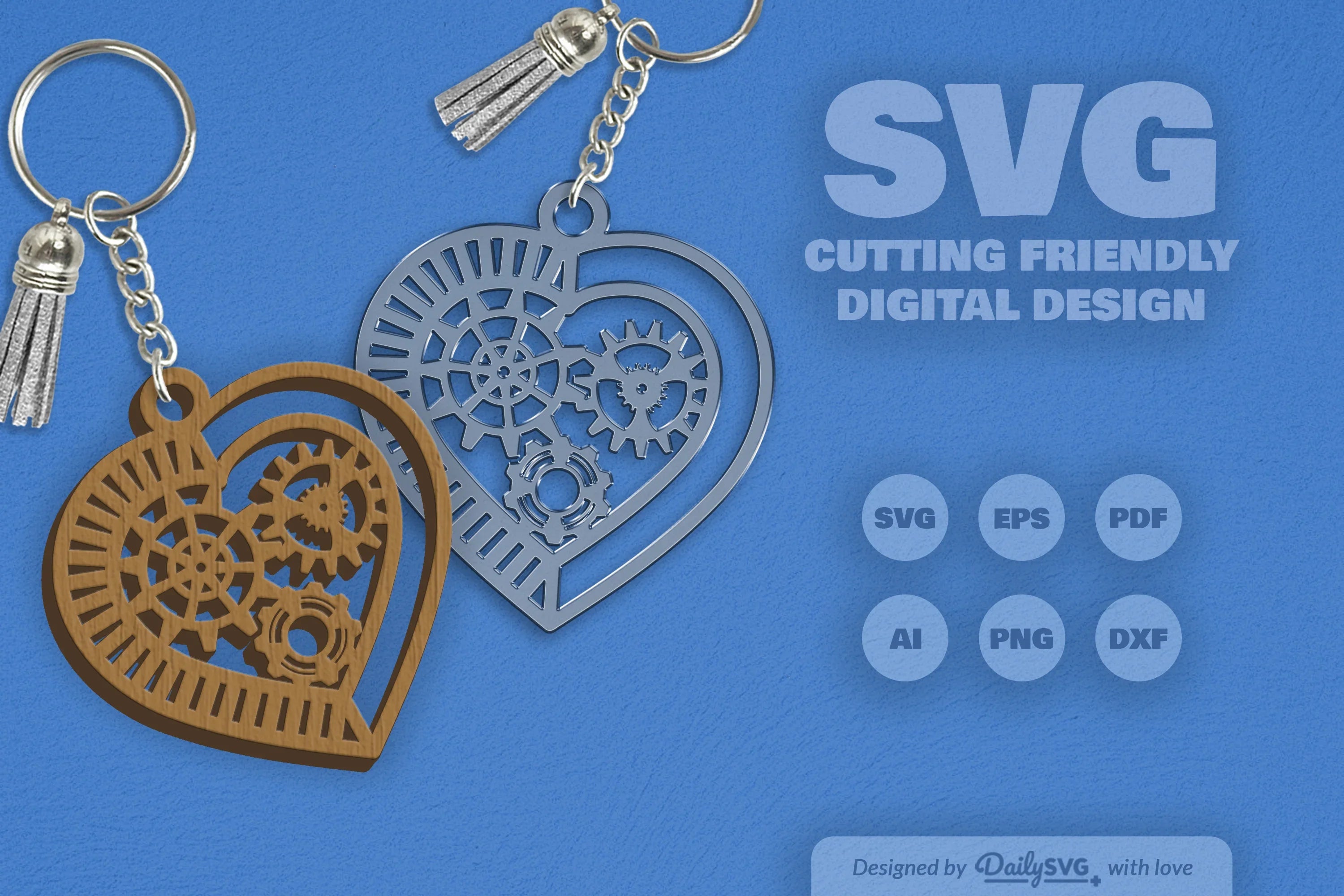 Steampunk Gear SVG Bundle 10 - CraftNest - Digital Crafting and Art